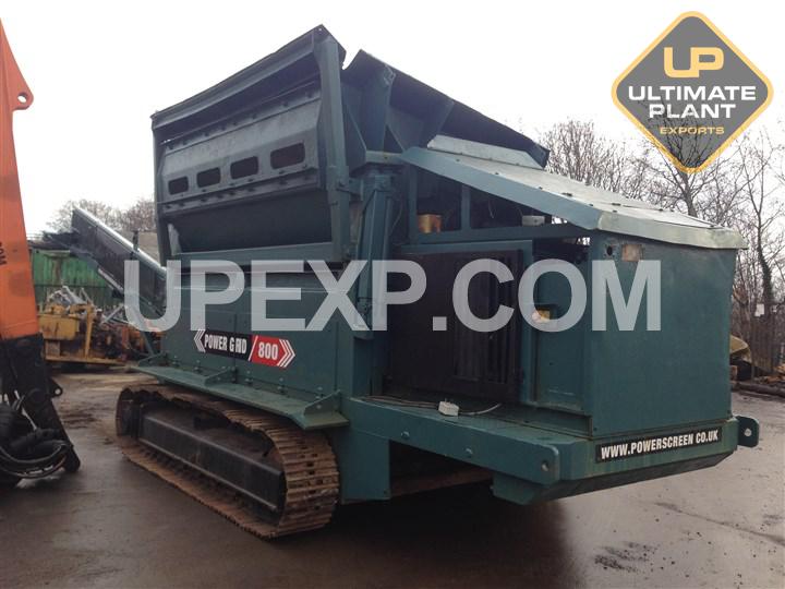 Used Powerscreen Powergrid 800 Screener (2004) Sold by Ultimate Plant ...
