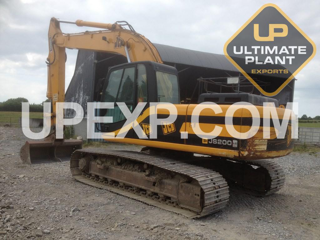 Used JCB JS200LC Crawler Excavator (1999) Sold by Ultimate Plant Exports